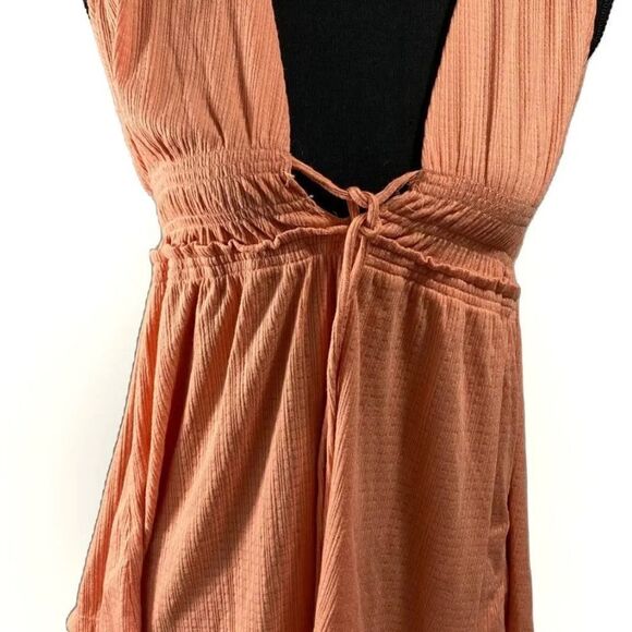 NWT Free People Beach Bound Pink Sand Plunge Tank Medium - Picture 5 of 11